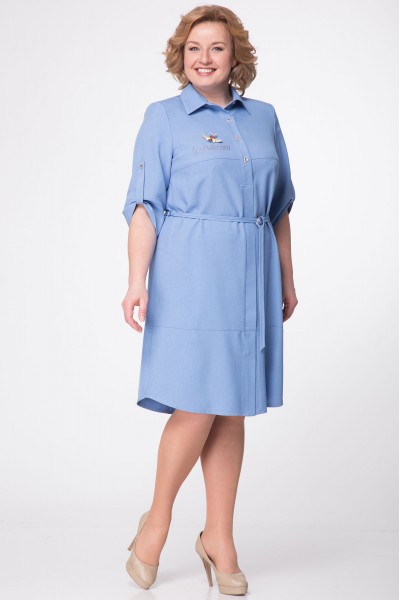 Платье Lady Three Stars 1771 голубой