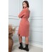 Платье SandyNa 13861 коралловый
