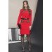 Платье Galean style 769 красный Платье Galean style 769 красный