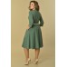 Платье Lady Style Classic 1943/2 зеленые тона