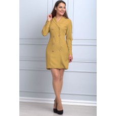 Платье Anelli 740 горчица