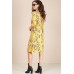 Платье Teffi style 1493 желтые тона