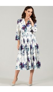 Платье Teffi style 1425 охра