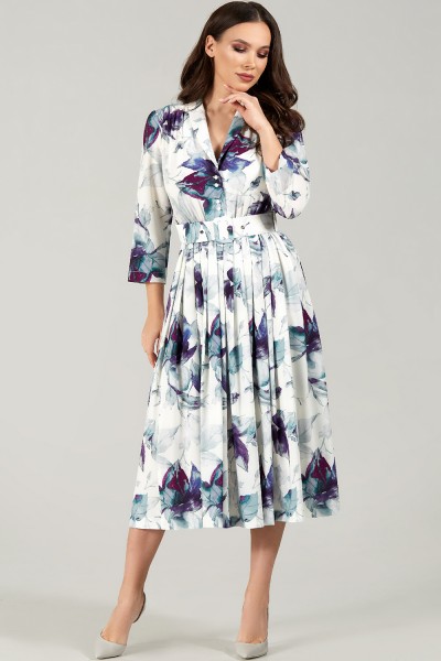 Платье Teffi style 1425 охра