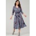 Платье Teffi style 1486 синие тона