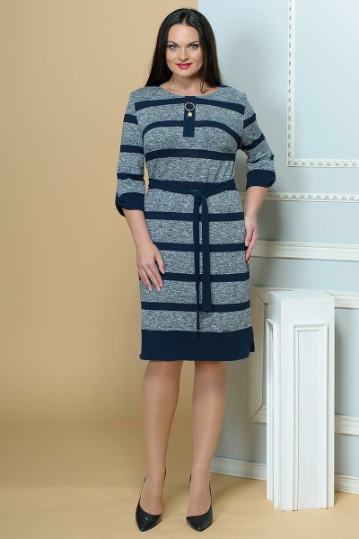 Платье Moda-Versal 1798 синие тона
