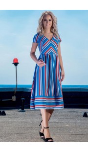Платье DilanaVIP 1320 голубой