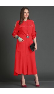 Платье Viola Style 0833 красный