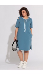 Платье BegiModa 1005 синий