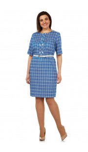 Платье Lady Style Classic 866/2 голубой