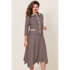 Платье Vittoria Queen 9813 какао