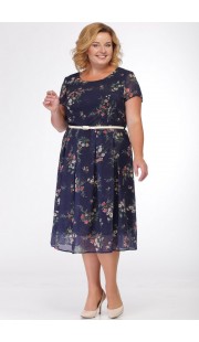 Платье KetisBel 1182 синий