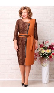 Платье Aira Style 713 коричневый