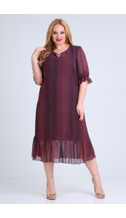 Платье Mamma moda м-704 бордовые тона
