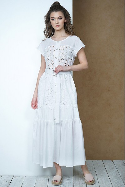 Платье Фантазия Мод 3480 белый