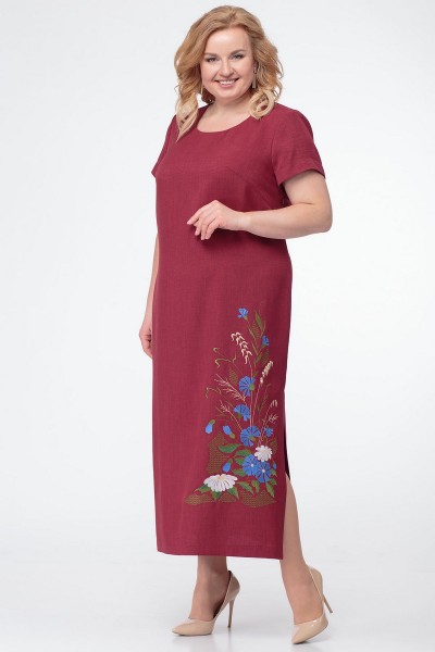Платье Lady Three Stars 1780 бордо