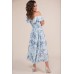 Платье Teffi style 1420 голубые тона