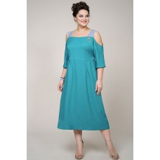 Платье Alani 957 бирюзовый Платье Alani 957 бирюзовый