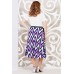 Платье Mira Fashion 4938 сине-сиреневые тона