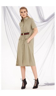 Платье DiLiaFashion 0214 олива