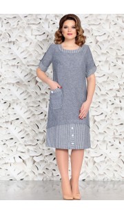 Платье Mira Fashion 4587 синий
