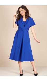 Платье Teffi style 1482 васильковый
