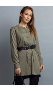 Платье Mirolia 865 хаки