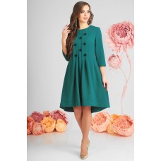 Платье SandyNa 13545-5 изумруд Платье SandyNa 13545-5 изумруд
