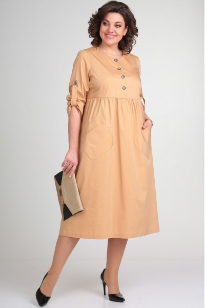 Платье Michel Chic 2120 бежевый