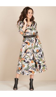 Платье Teffi style 1486 мультиколор