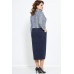 Платье Mira Fashion 4768 синий