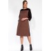 Платье Andrea Style 2262 черный+красный