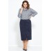 Платье Mira Fashion 4768 синий
