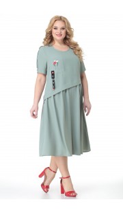 Платье Algranda 3690-5 фисташка
