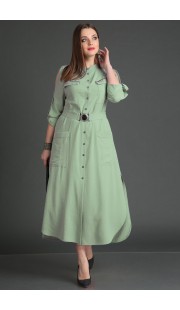 Платье Viola Style 0833 зеленые тона