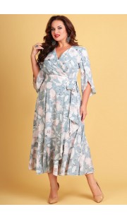 Платье Teffi style 1402/1 голубой