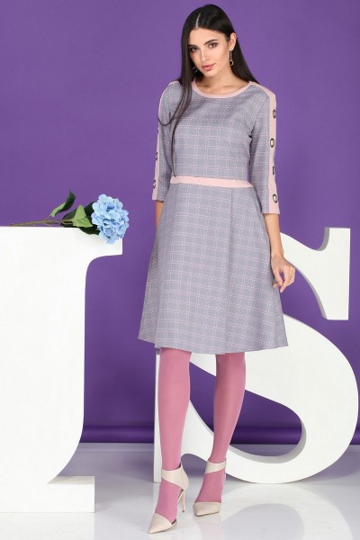 Платье Juliet Style D75-1 серый