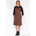 Платье Andrea Style 2262 черный+красный