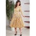 Платье Teffi style 1425 желтые тона