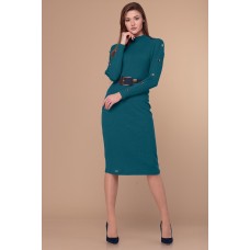Платье Verita Moda 2023 бирюзовый