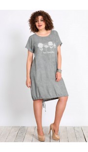 Платье Галеан Cтиль 703 серый