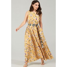 Платье Teffi style 1484 желтые тона