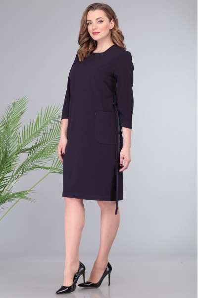 Платье Denissa Fashion 1334 фиолет