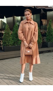 Платье Olga Style М441 кирпичный