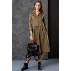 Платье Deesses 1005 хаки Платье Deesses 1005 хаки