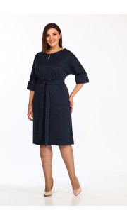 Платье Lady Style Classic 1525/7 Синие тона