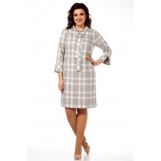 Платье Lady Style Classic 1518 серая клетка