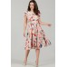 Платье Teffi style 1332 бежевые тона