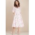 Платье Teffi style 1498 светлые тона