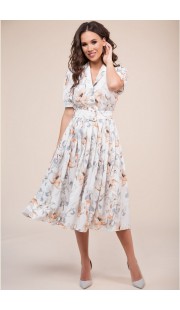 Платье Teffi style 1411 охра